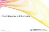 RU30 Baseband Information