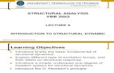 Lecture 8 Intro to Structural Dynamic