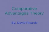 5[1].Comparative Advantages Theory