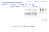 SAP Biz 1 MySAP All in One (G1)