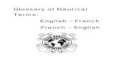 English French Glossary Nautical Terms