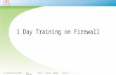 1 Day Training on Firewall