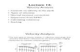 Lecture14 Velocity