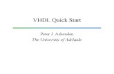 VHDL Quick Start RLH