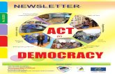 Act in Democracy, EuroDEMOS International Newsletter