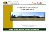 3.58 Acres Horseshoe Bend Residence For Sale