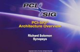 PCI-SIG Architecture Overview