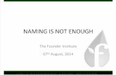 HNFI Aug 7 Naming and Positioning: Nguyen Manh Quan