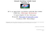 eBook Hacking Credit Card Version