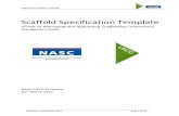 NASC UKCG Scaffold Specification 2012