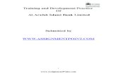Training and Development Practice of Al Arafah Islami Bank Ltd