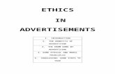 Ethics in Advertisements