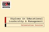Diploma in Educational Leadership & Management Online