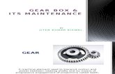 Gear Box & Its Maintenance