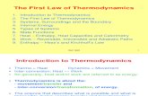 CM1502 Chapter 7 Thermodynamics- Part 2 - First Law