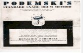 [Drum] Benjamin Podemski Standard Snare Drum Method (Version 2)