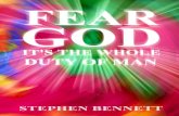 Fear God by Stephen Bennet