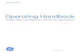Operating Handbook - Howllow Fiber Cartidges for Membrane Separations