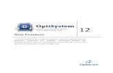 Whats New in OptiSystem 12