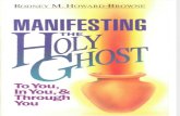 Manifesting the Holy Ghost Rodney Howard Browne