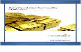 Daily Commodity Market Trends & Report 21-07-2014