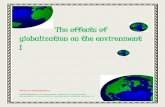 The Effects of Globalization on the Environment