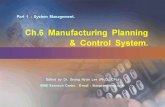 6.Manufacturing Planning & Control Process