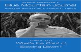 What's the point of slowing down?