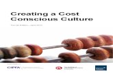 Creating a Cost Conscious Culture