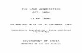 The Land Acquisition Act of 1894