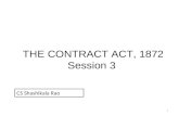 Contract Act 3 CIMR