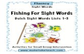 Fishing for Sight Words Do Lch Sight Word Lists