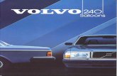 Volvo 244 1984 UK Brochure