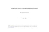 Employment Security- Conceptual and Statistical Issues
