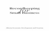 Record Keeping for Small Biz
