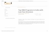 Top MBA Programs in India With Low Fees Structure _ CareerAnna