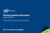 Platform Firmware Security Assessment WCHIPSEC-csw14-Final
