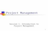 Session 1 Introduction to Pm2