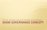 Good Governance Concept-report