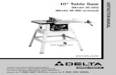 36-550 Delta Table Saw