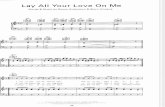 ABBA-Lay All Your Love on Me-DailyMusicSheets