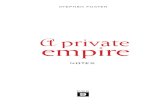 A Private Empire Webnotes