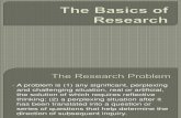 The Basics of Research
