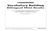 Vocabulary Building Bilingual Mini Books