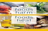 Foods that harm and foods that heal
