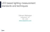 LED Based Lighting Measurement Standards- VIkrant Mahajan -