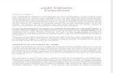 Juan Casiano - Colaciones