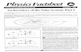Astrophysics Cosmology (Physics Factsheet)