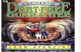 God s Debt Free Guarantee John Avanzini