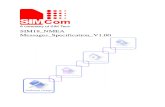 SIM18 NMEA Messages Specification V1.00